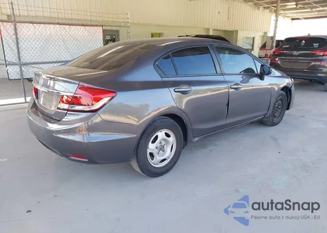 2014 Honda Civic Lx z USA, uszkodzony, nr VIN 2HGFB2F51EH549651